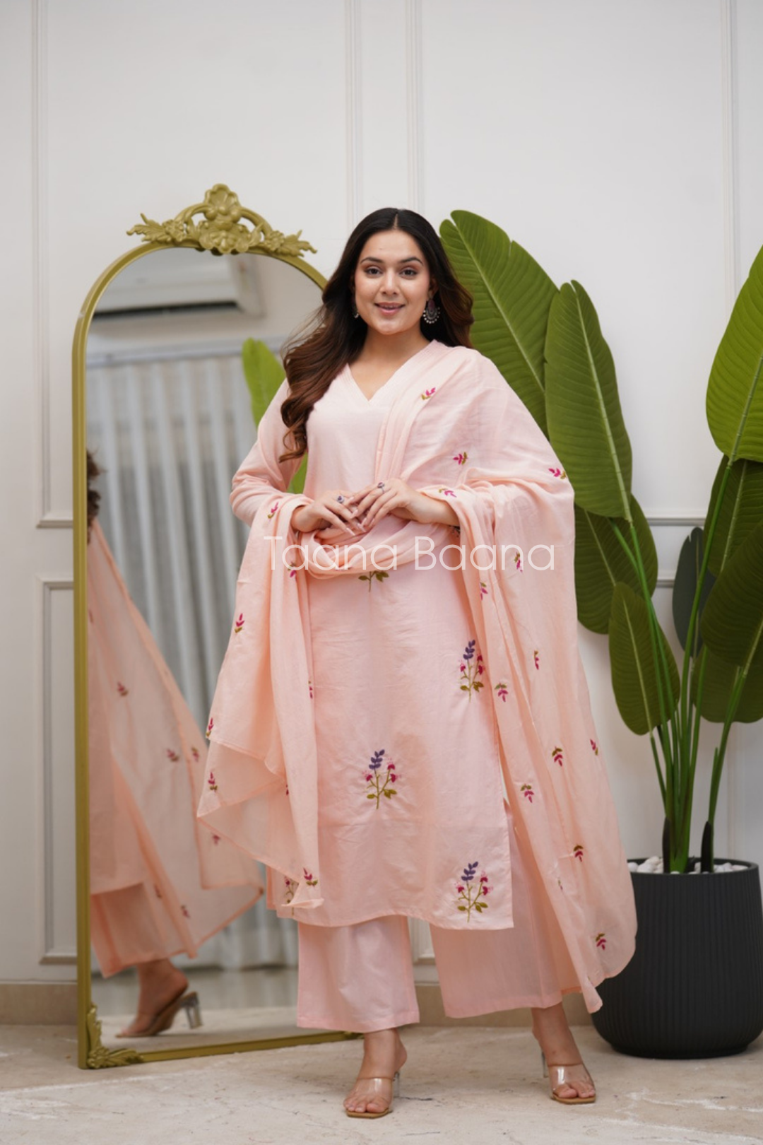 Dupatta Pant Set
