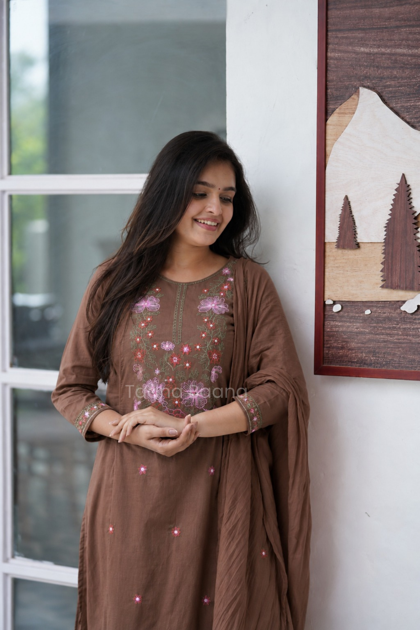 Dupatta Pant Set