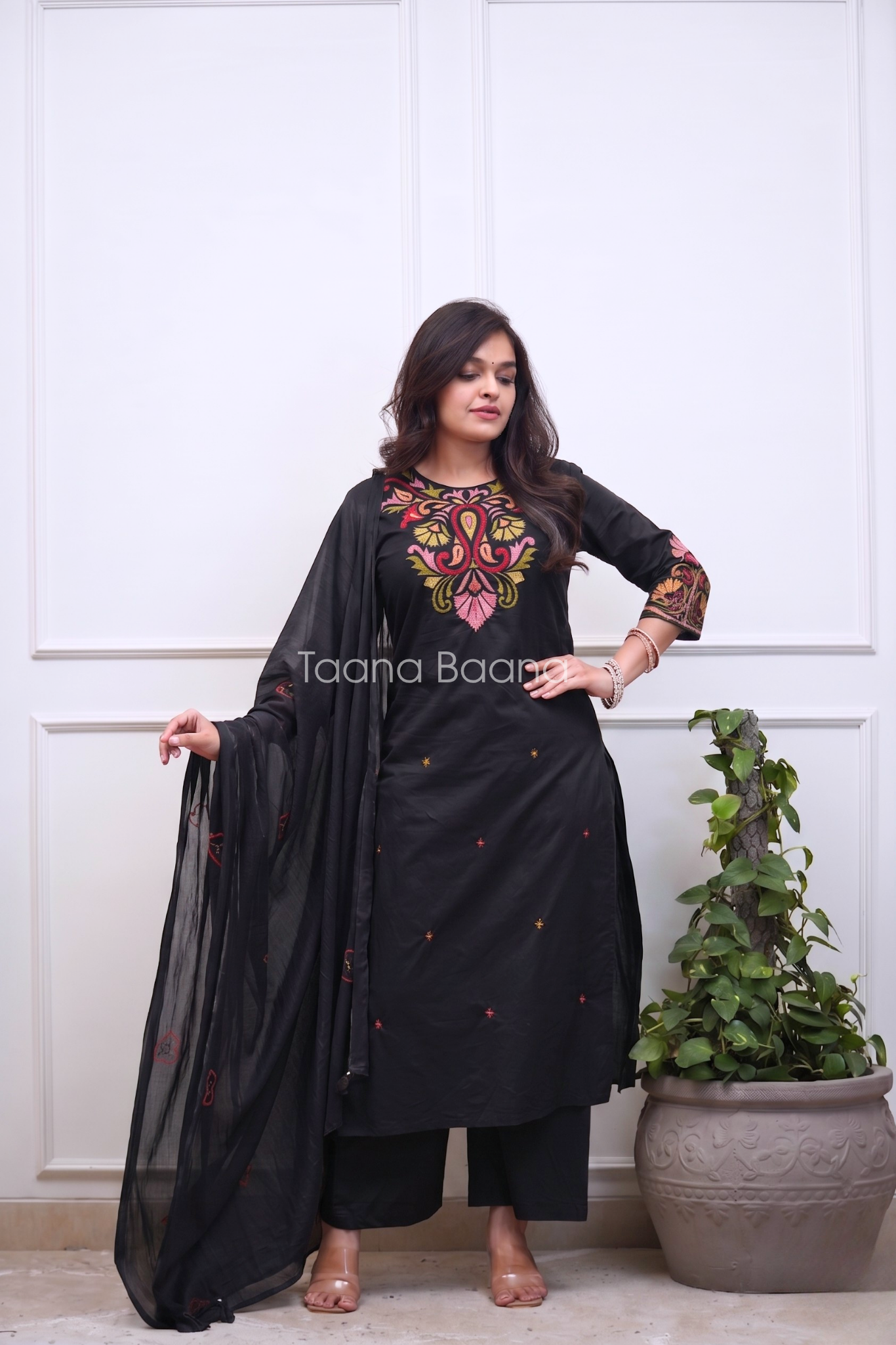 Dupatta Pant Set