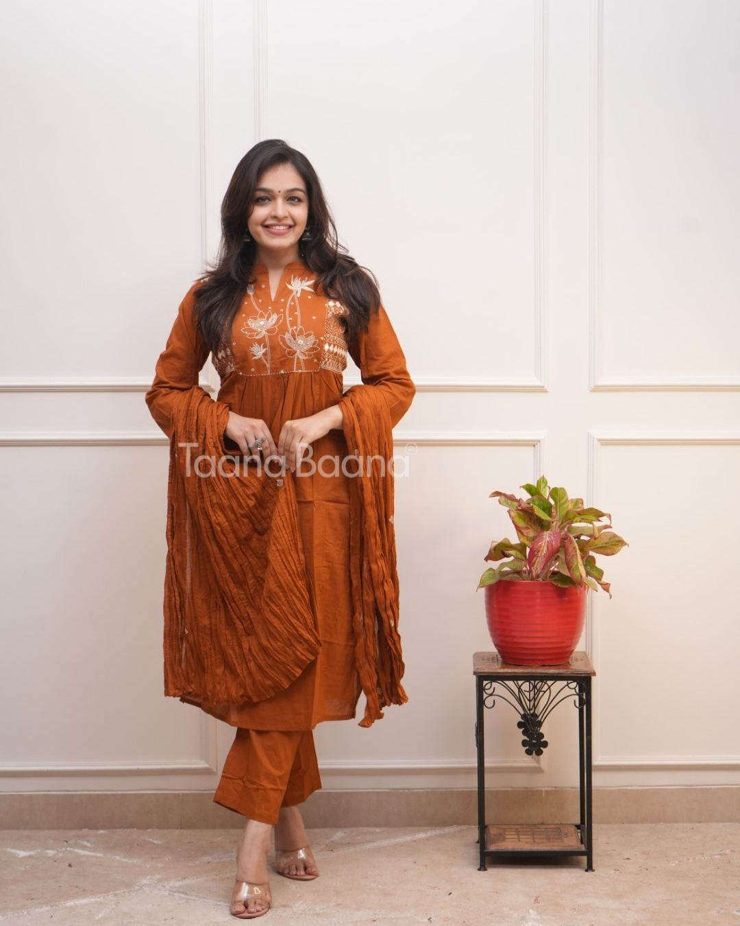 Dupatta Pant Set