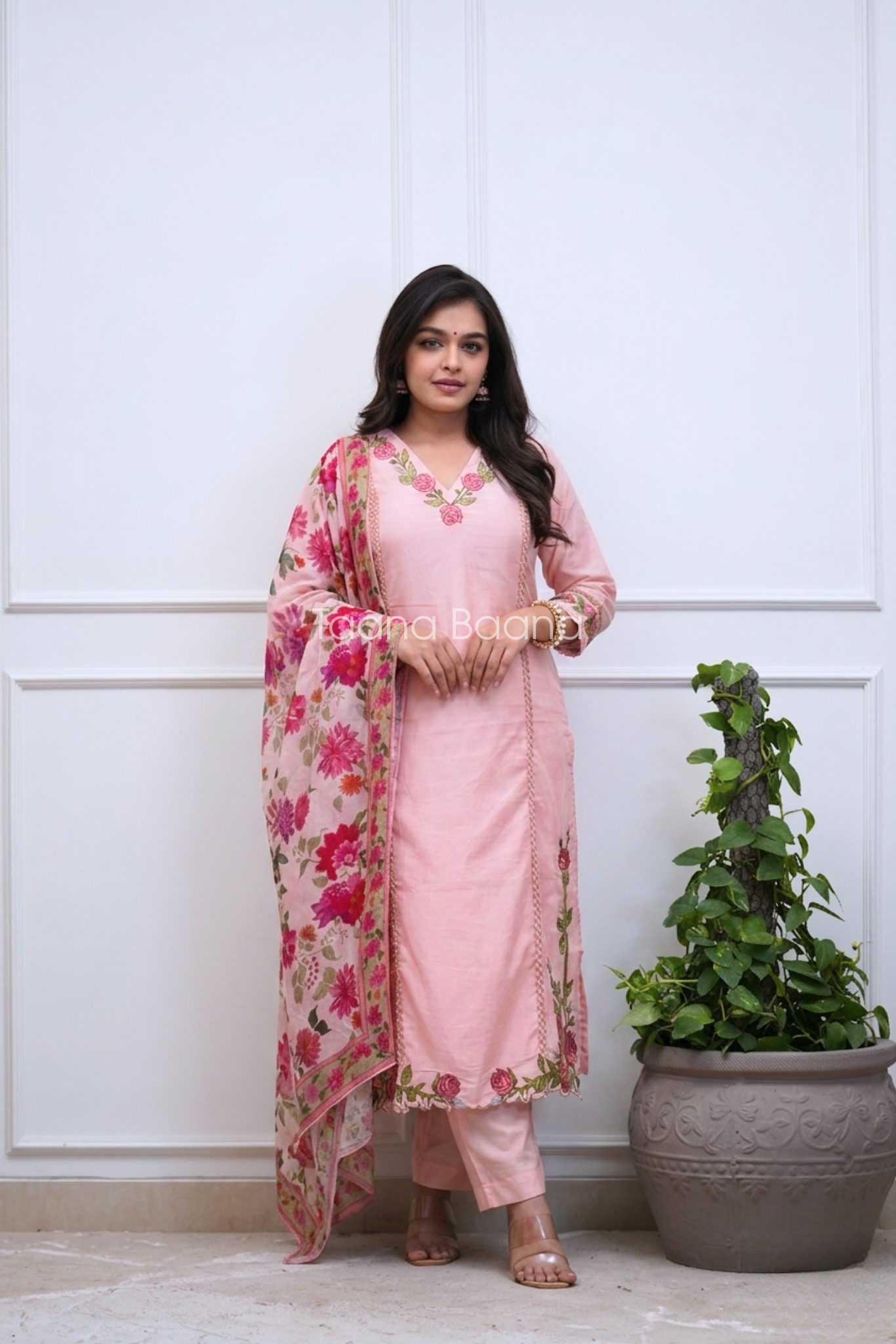 Dupatta Pant Set