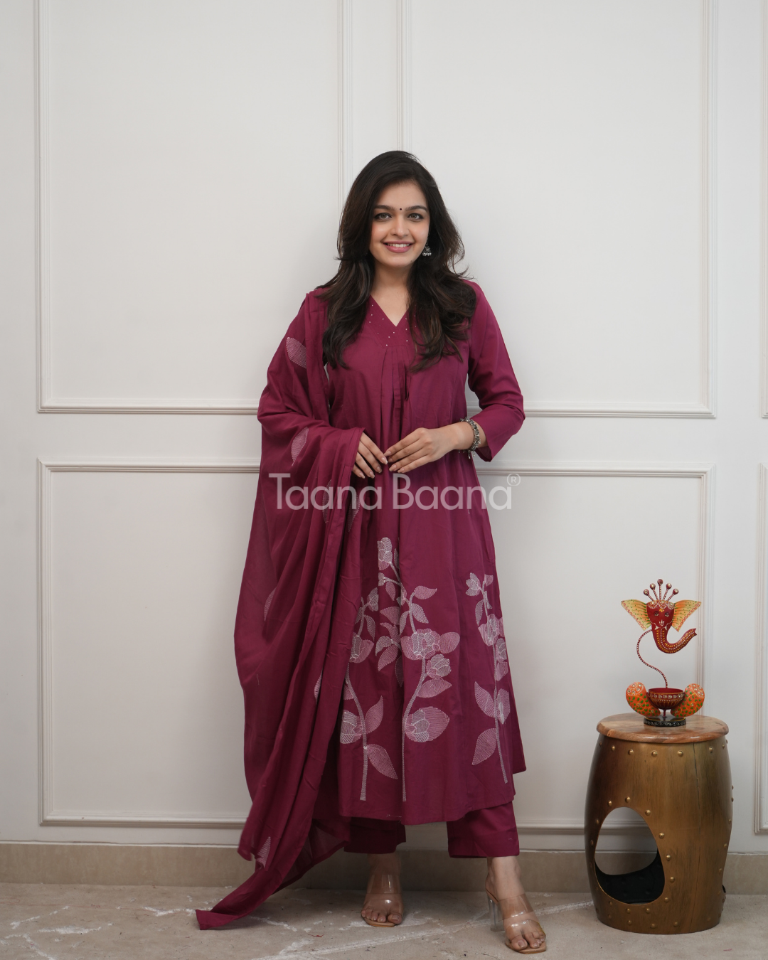 Dupatta Pant Set