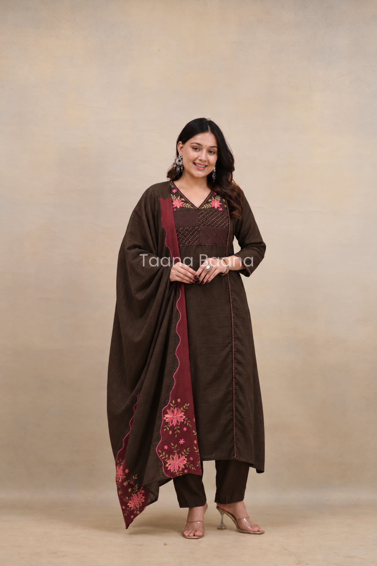 Dupatta Pant Set