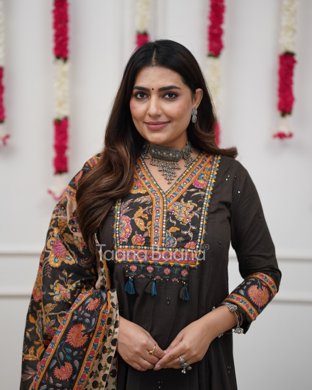 Dupatta Pant Set