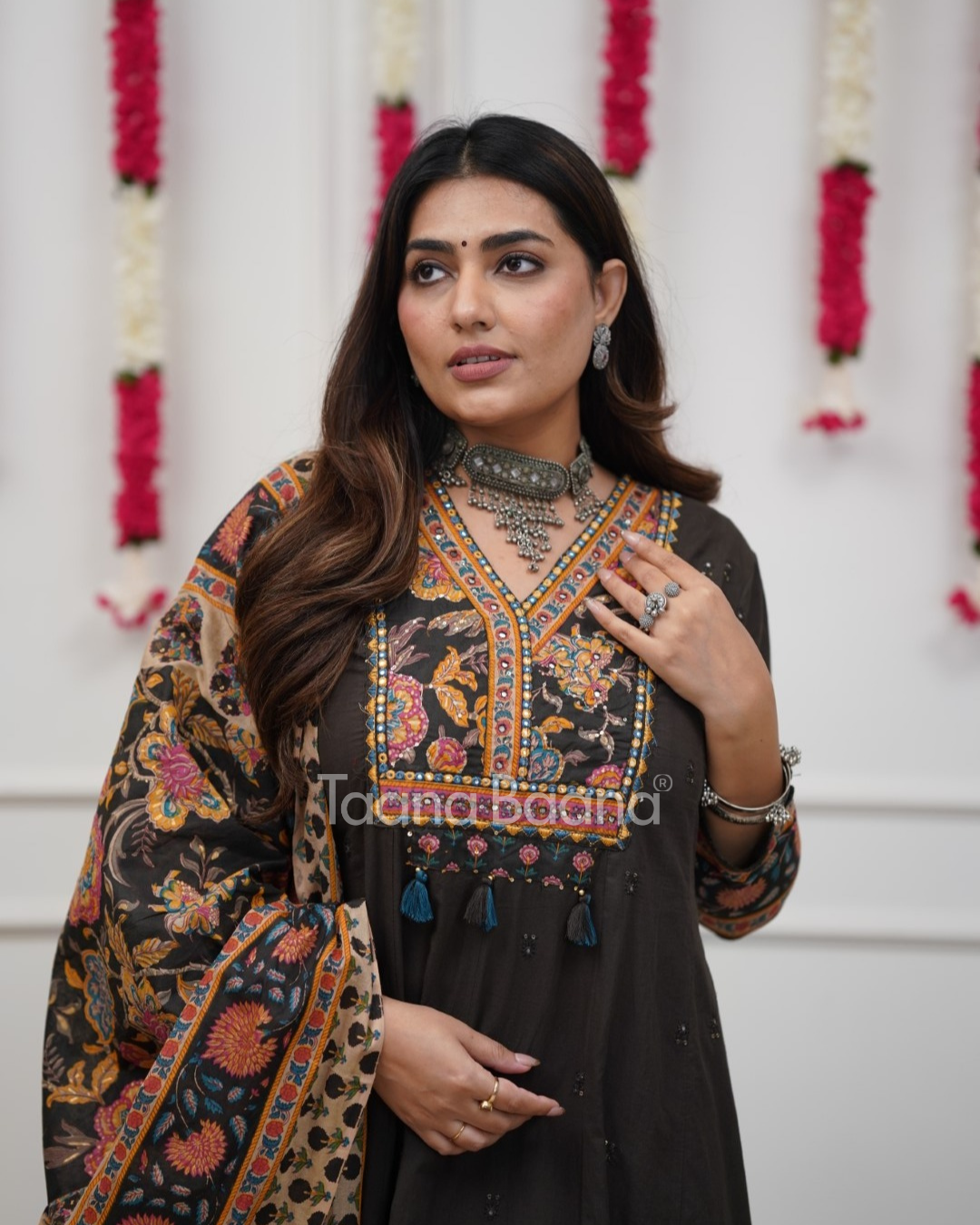 Dupatta Pant Set