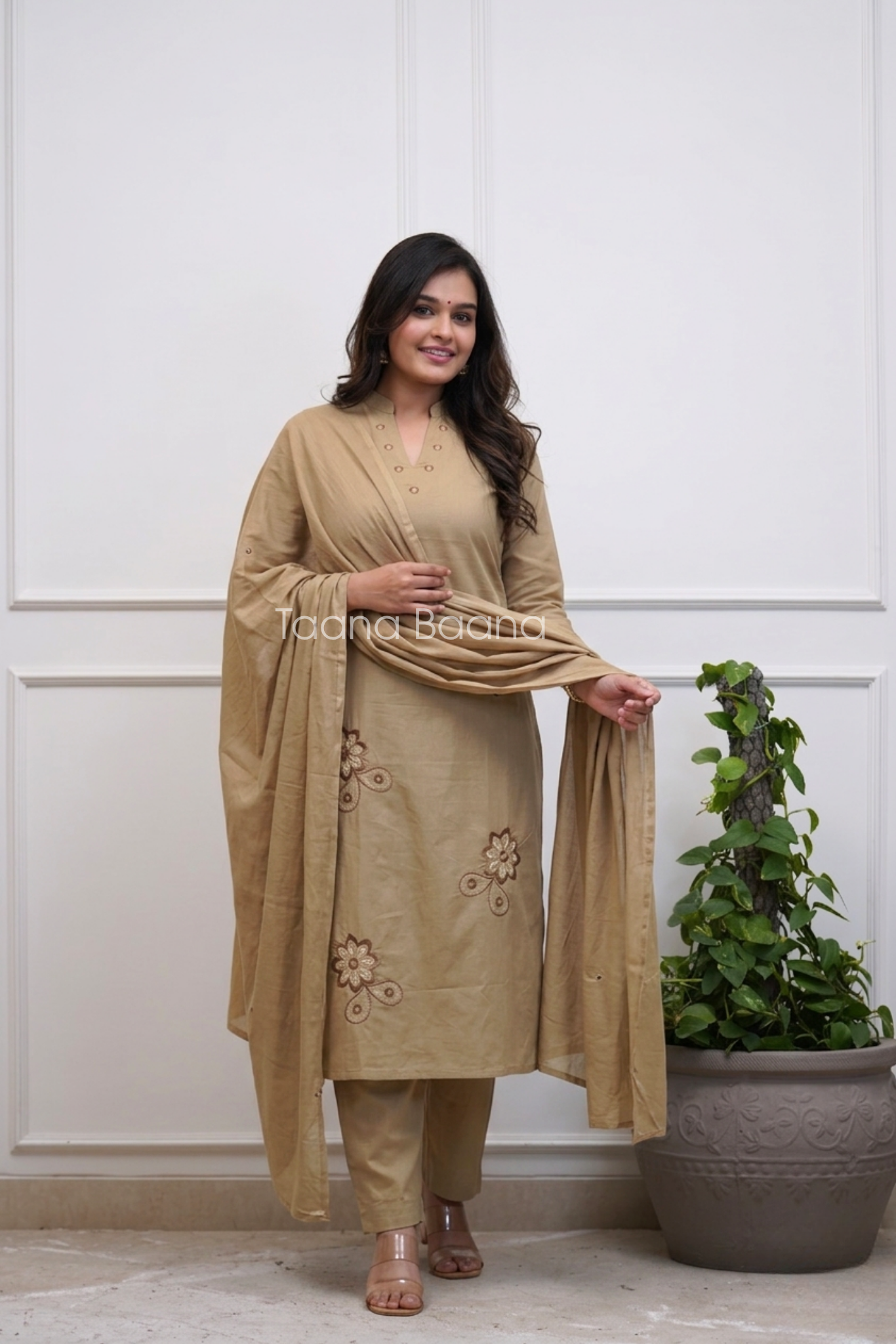 Dupatta Pant Set