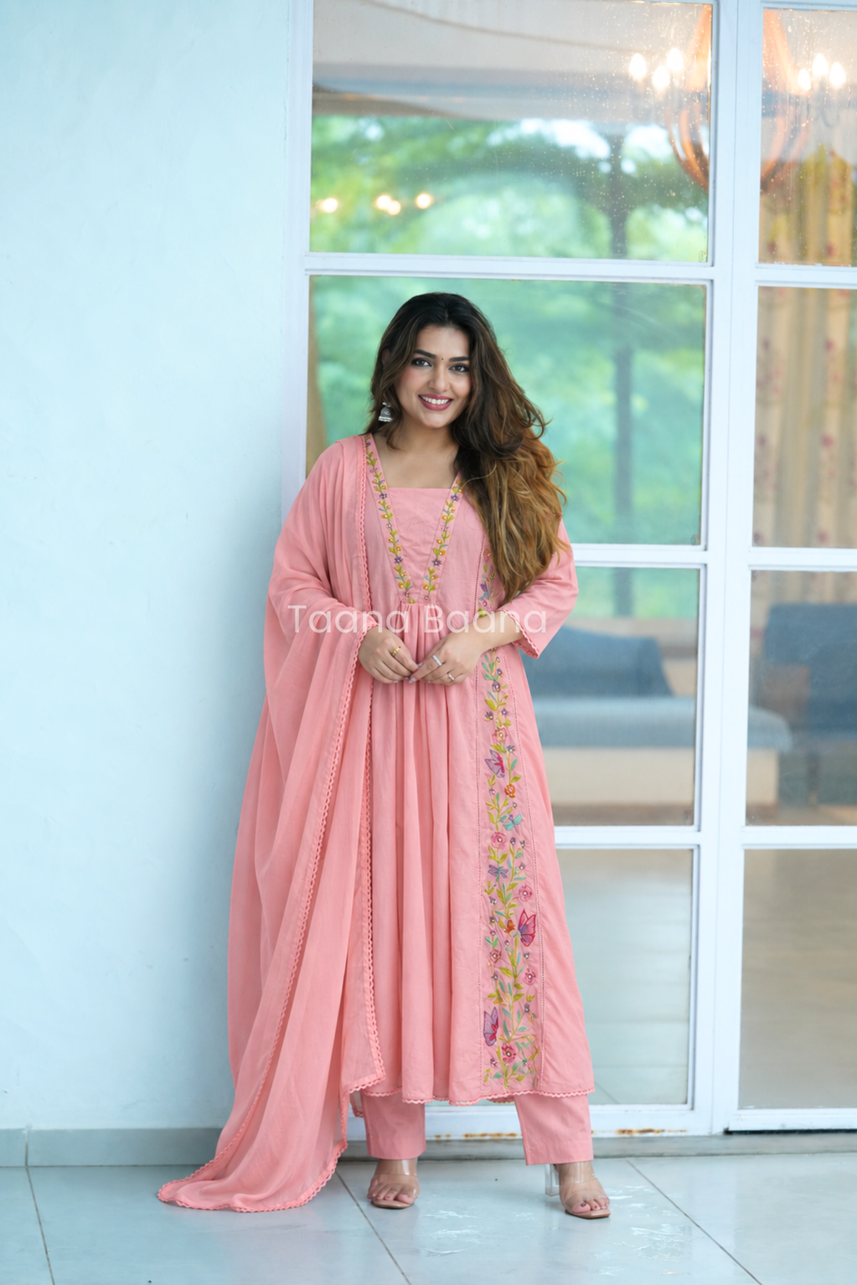 Dupatta Pant Set