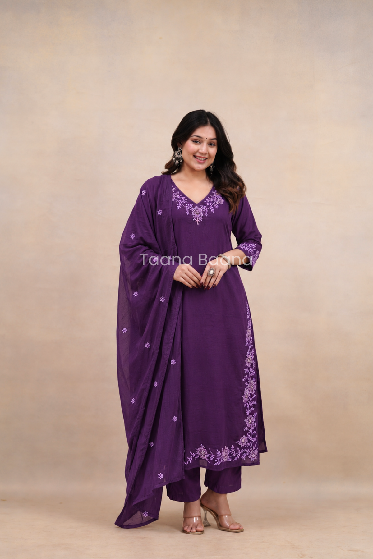 Dupatta Pant Set