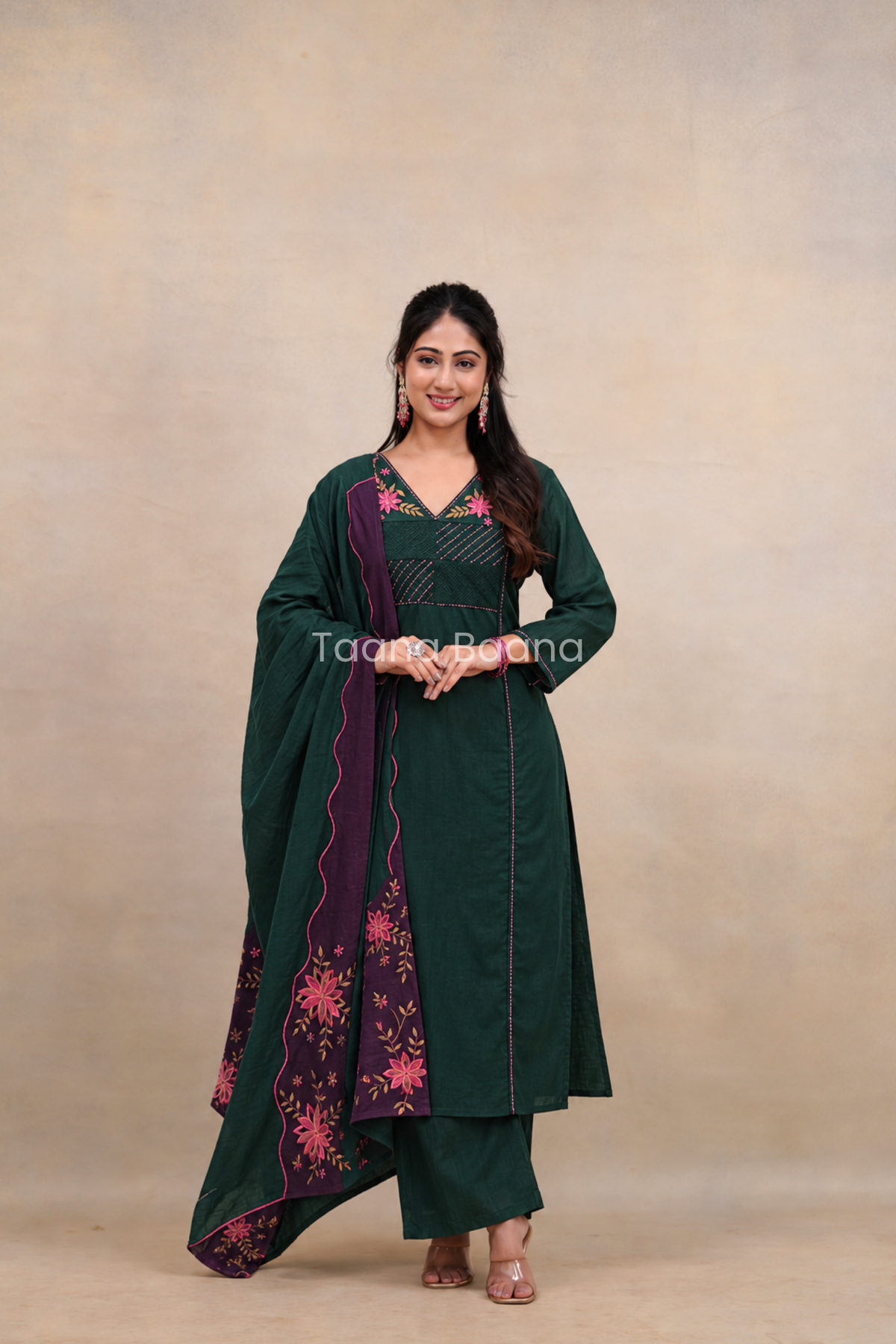 Dupatta Pant Set