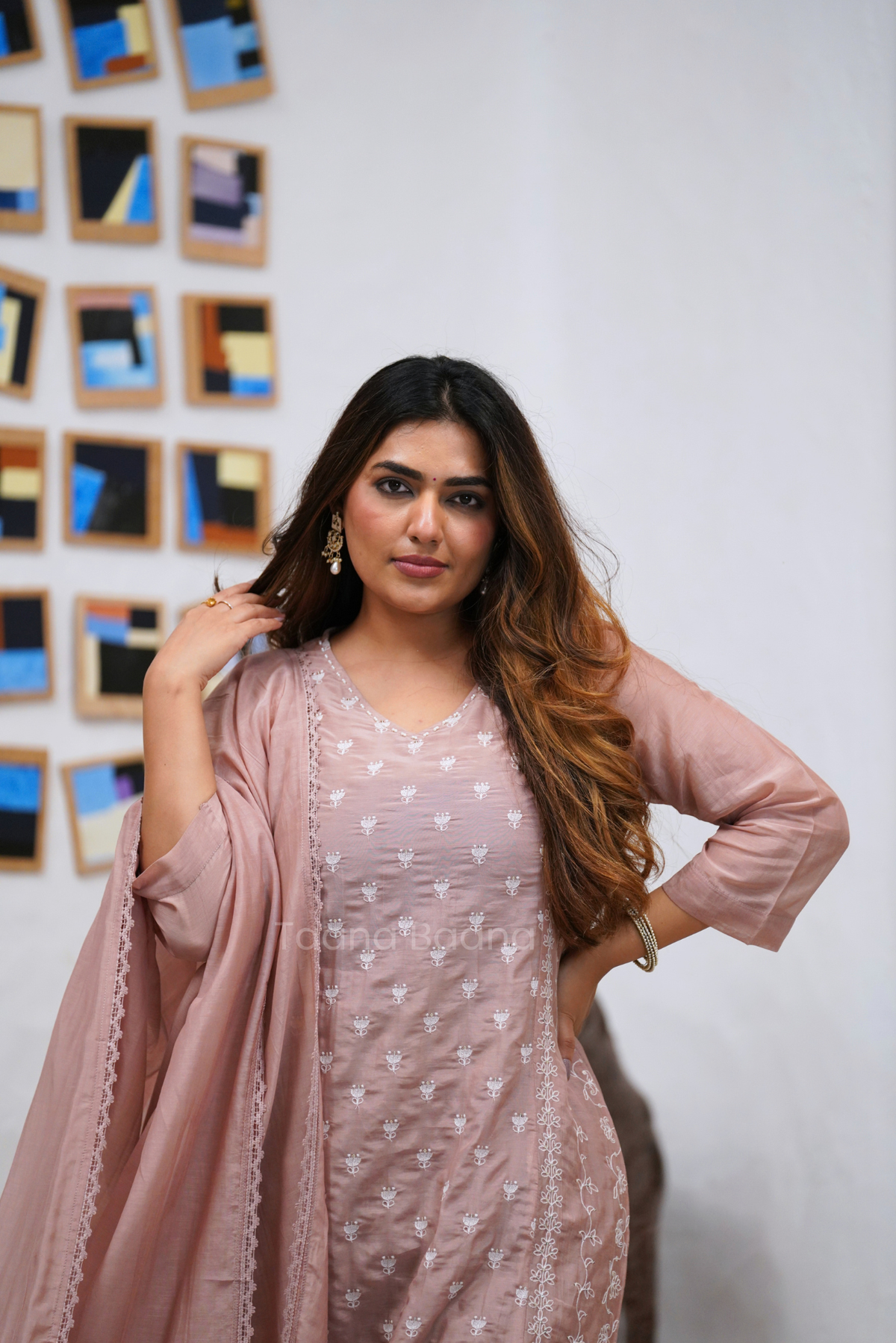 Dupatta Pant Set