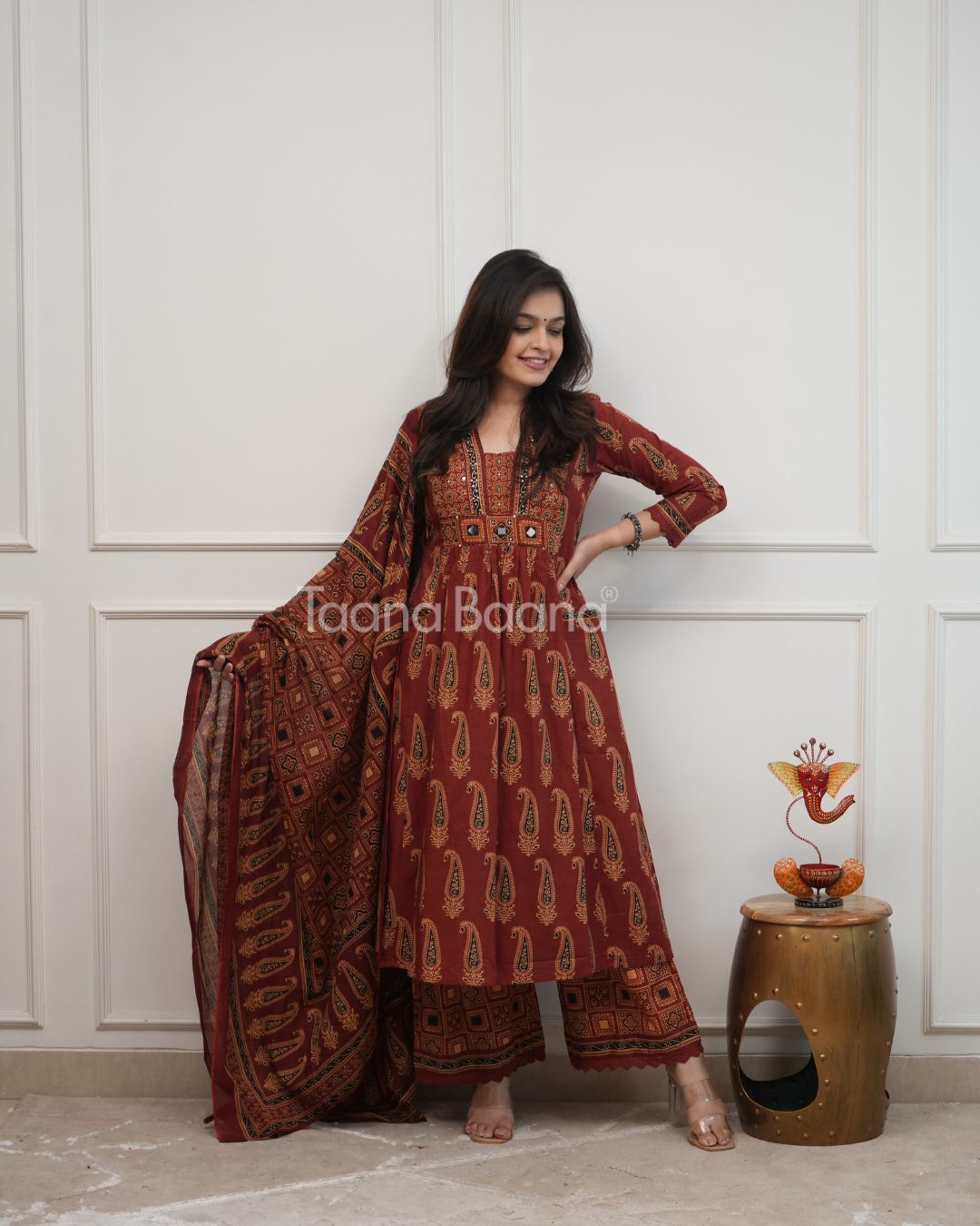 Dupatta Pant Set