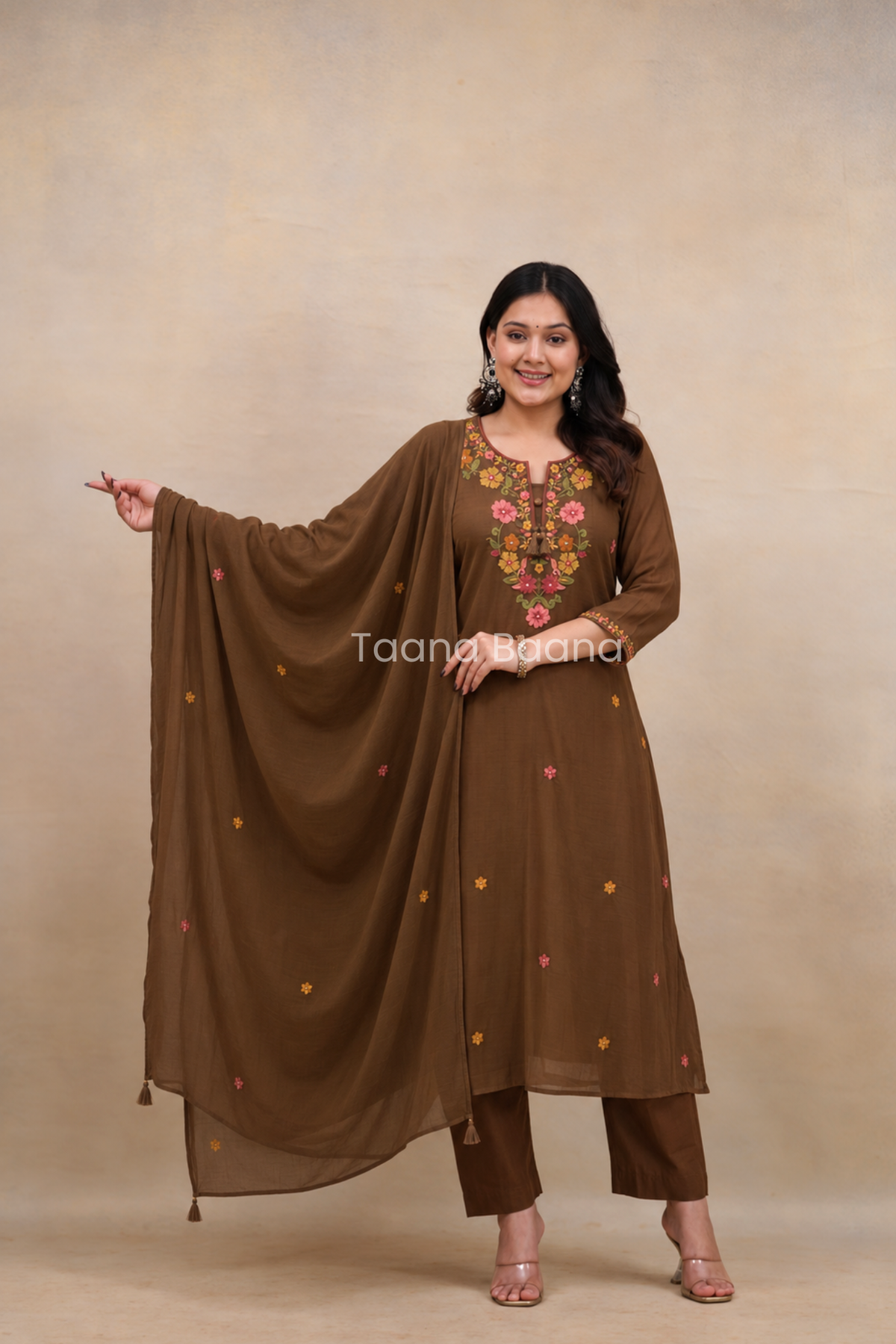 Dupatta Pant Set