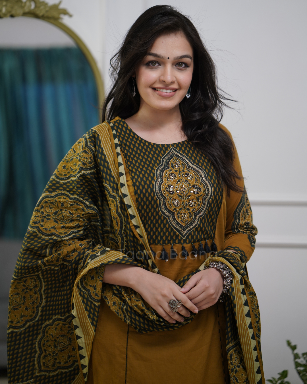 Dupatta Pant Set