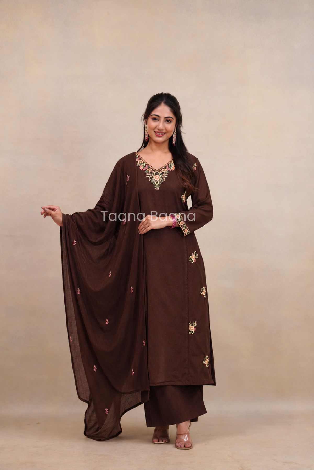 Dupatta Pant Set