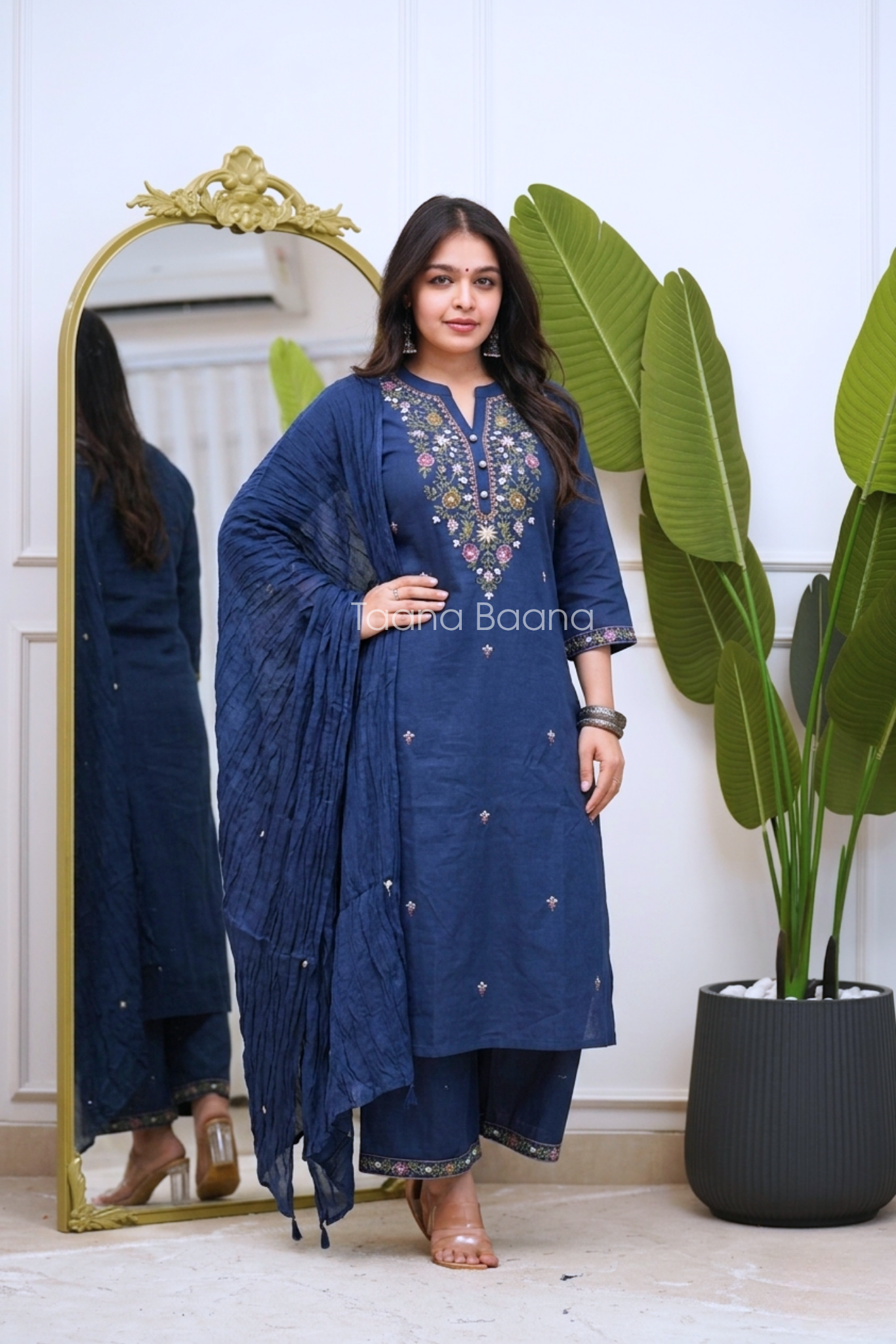 Dupatta Pant Set