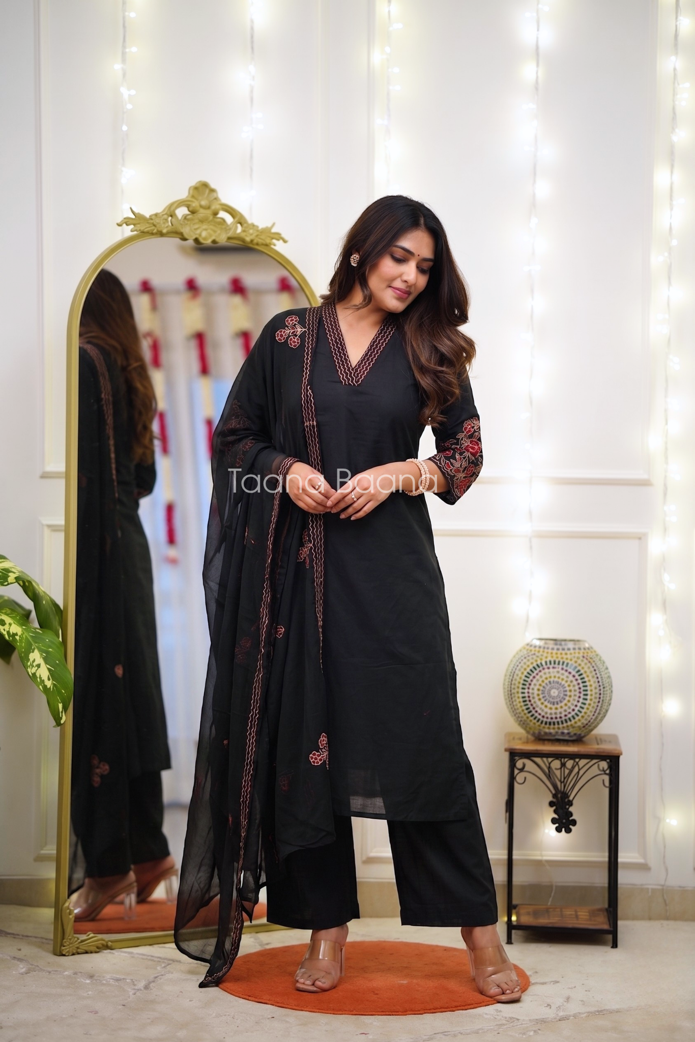 Dupatta Pant Set