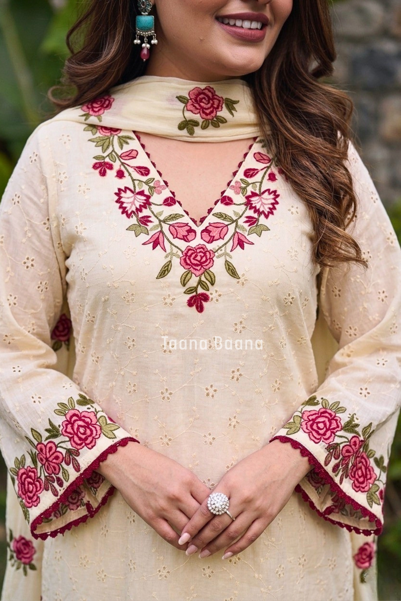 Dupatta Pant Set