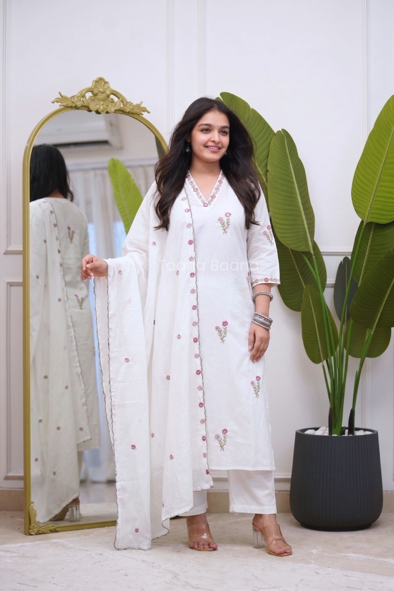 Dupatta Pant Set