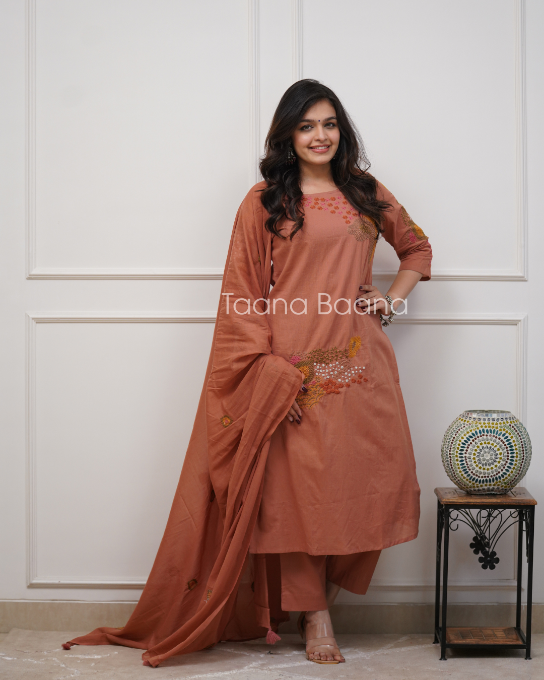Dupatta Pant Set