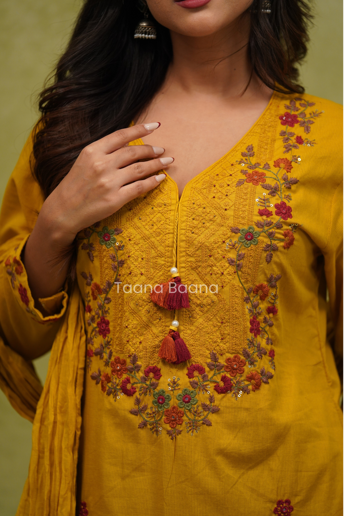 Dupatta Pant Set
