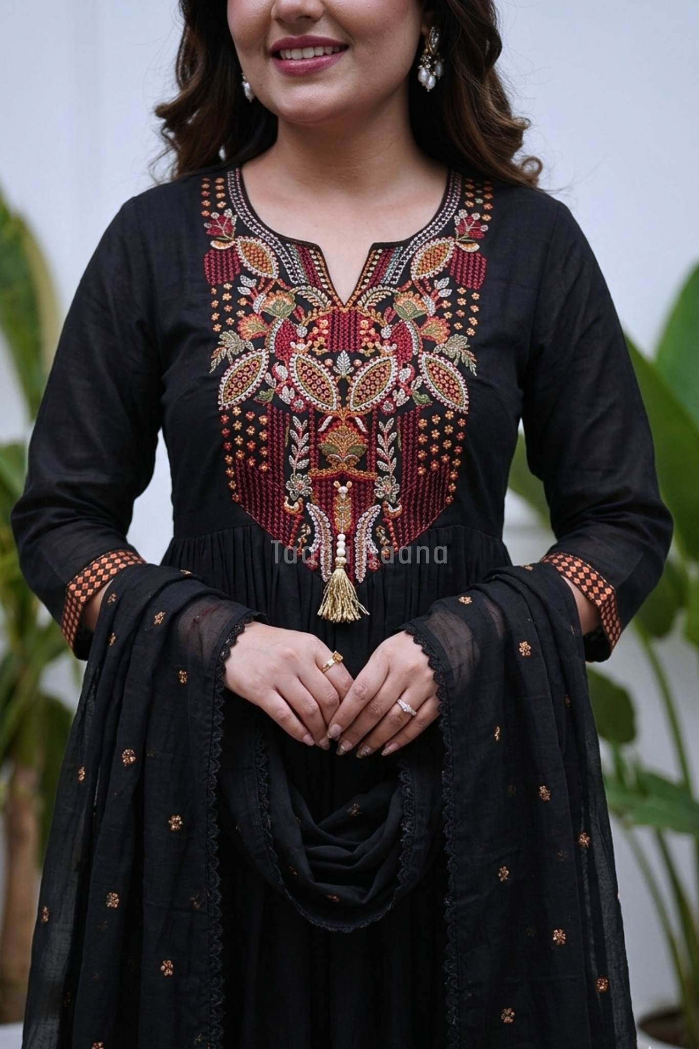 Anarkali Dupatta Set
