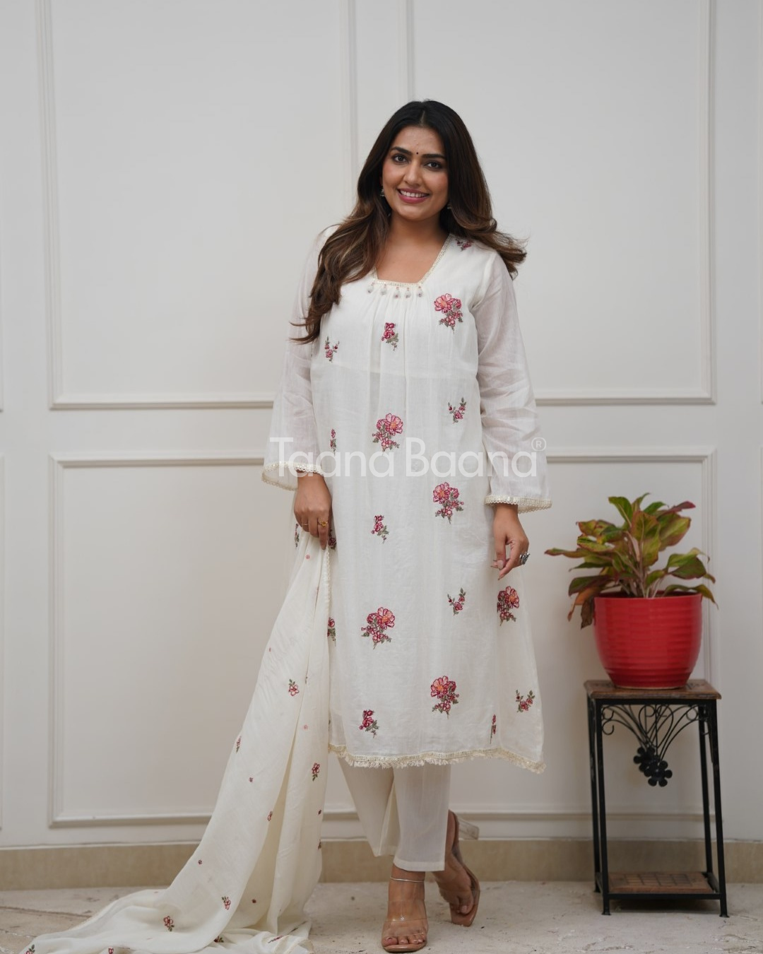 Dupatta Pant Set