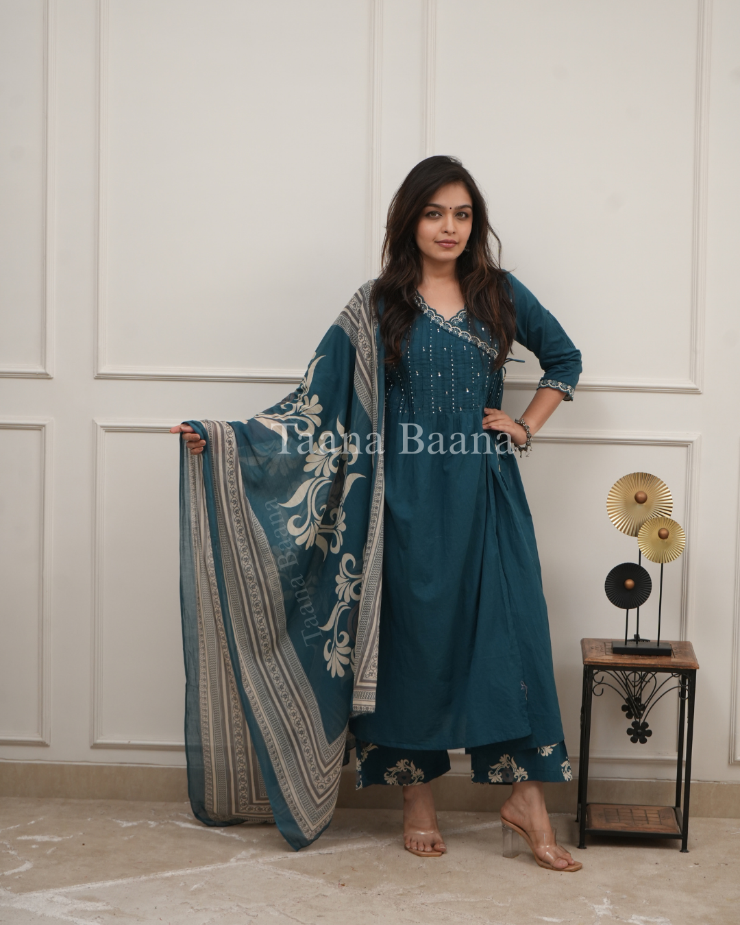 Dupatta Pant Set