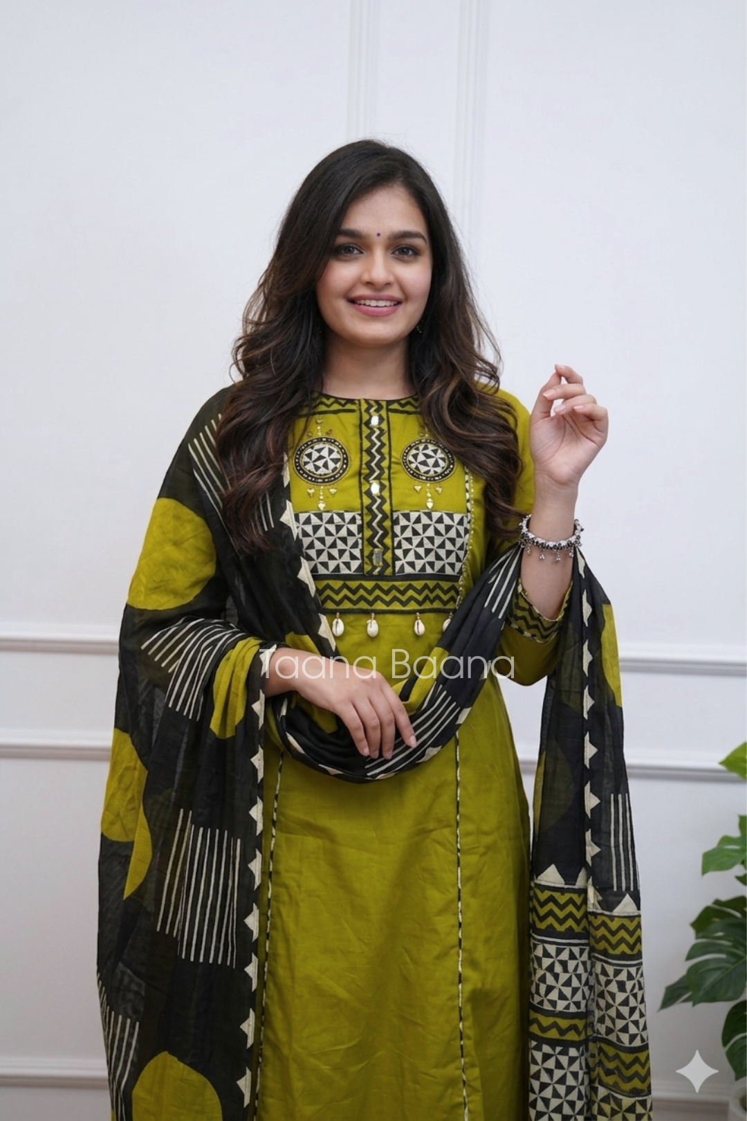 Dupatta Plazo Set