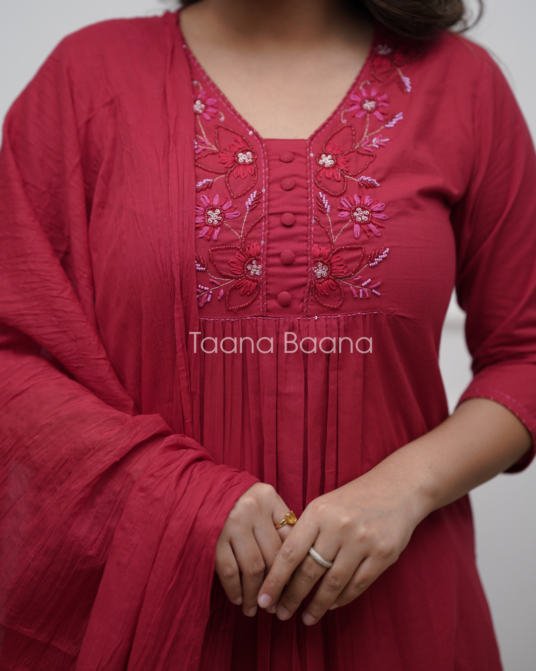 Dupatta Pant Set