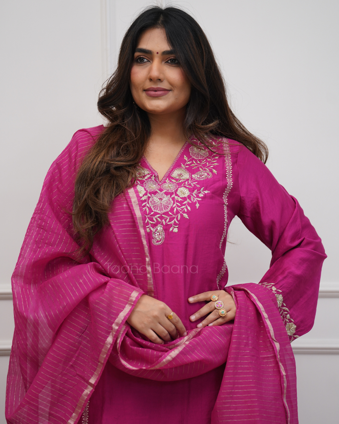 Dupatta Pant Set