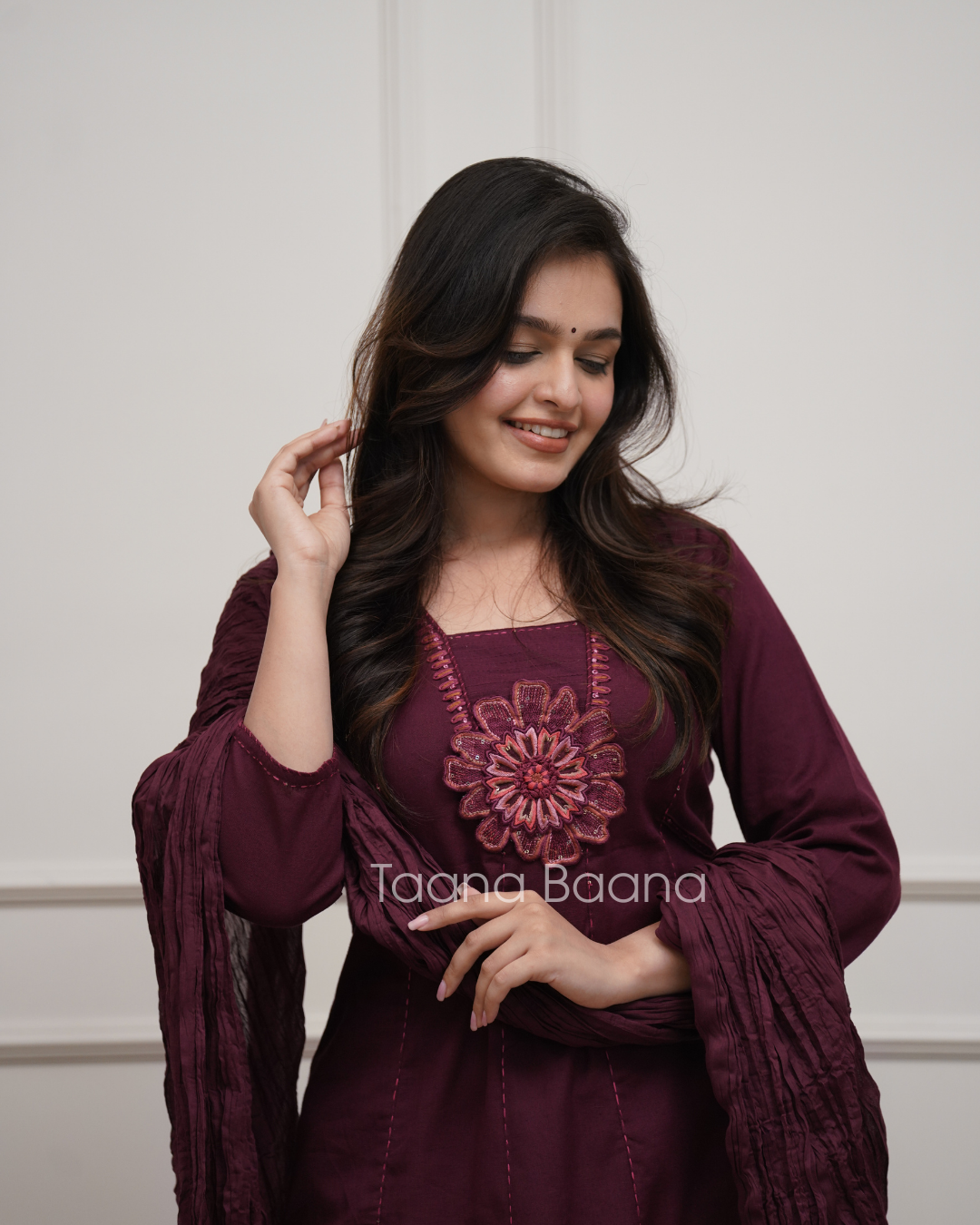 Dupatta Pant Set
