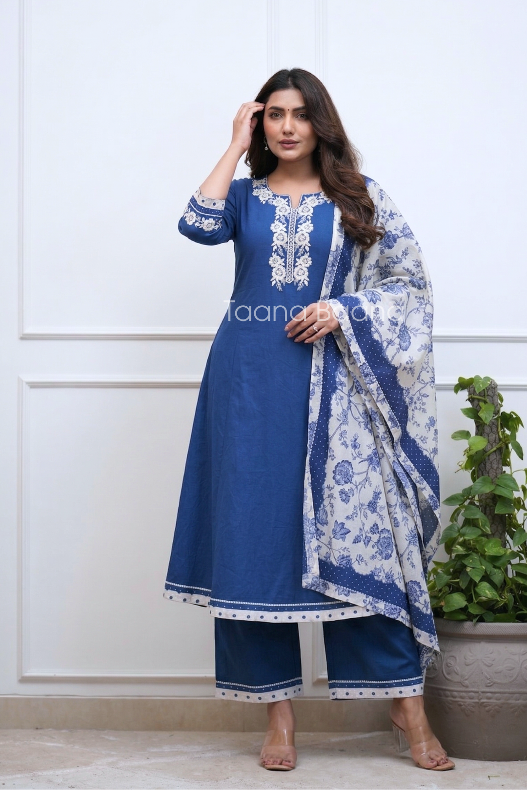 Dupatta Pant Set