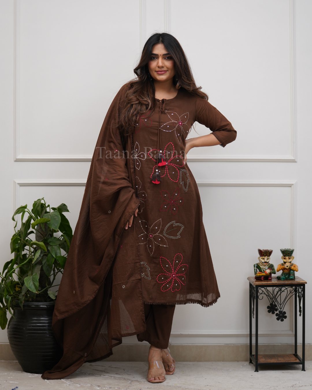 Dupatta Pant Set
