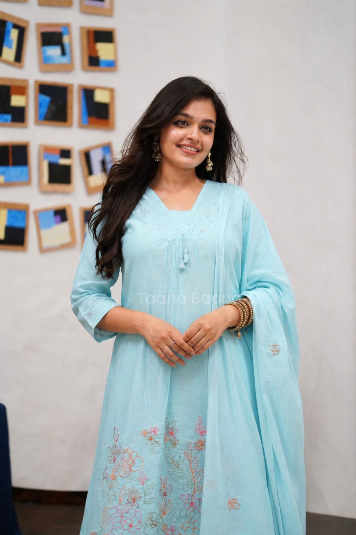 Dupatta Pant Set