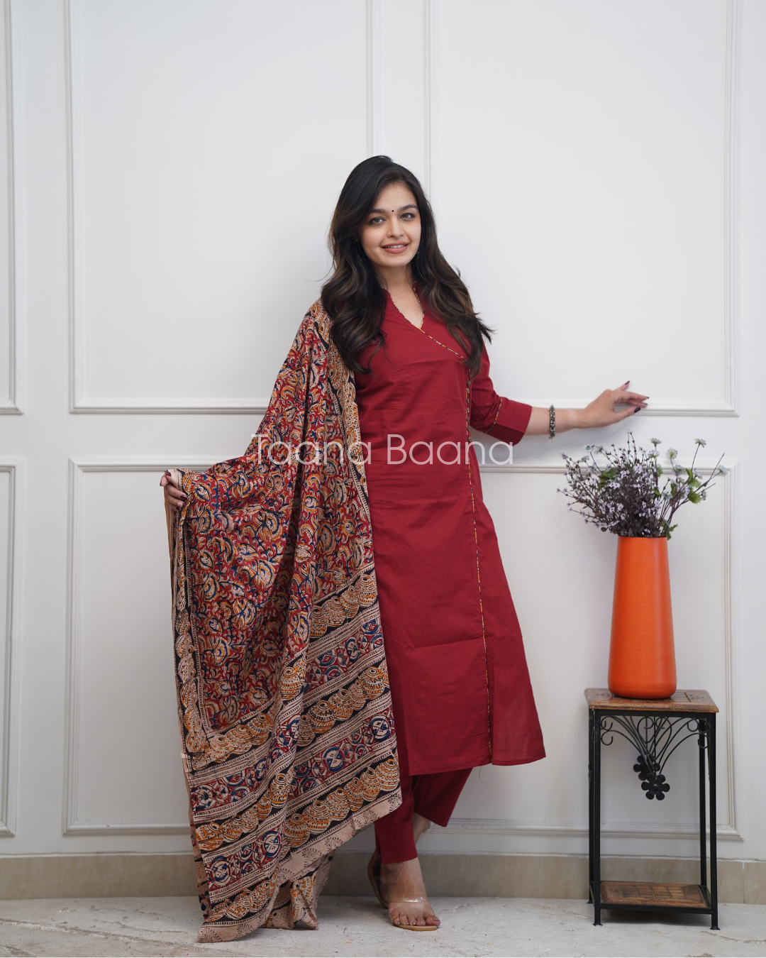 Dupatta Pant Set