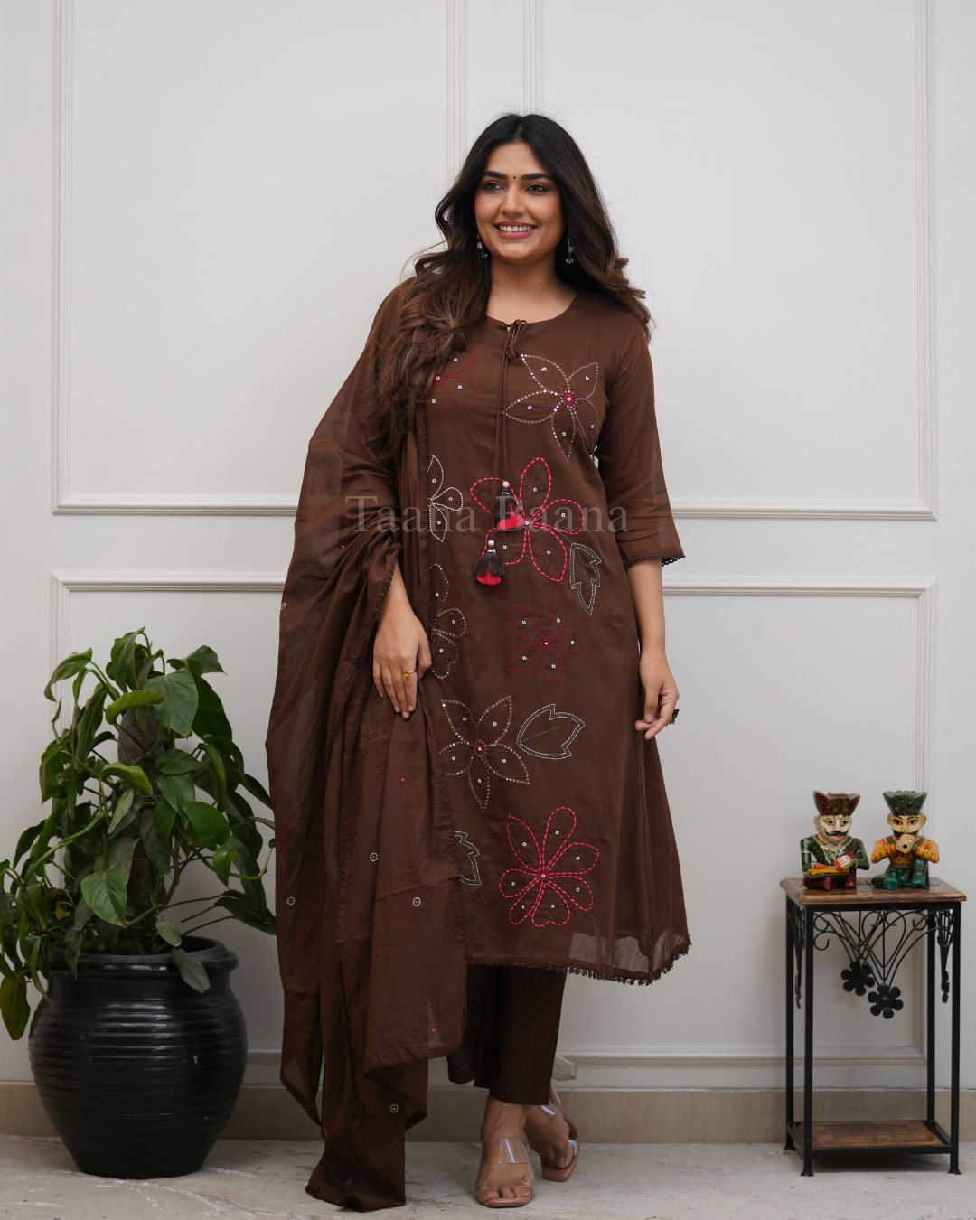 Dupatta Pant Set