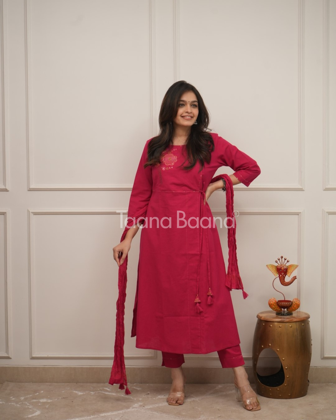 Dupatta Pant Set