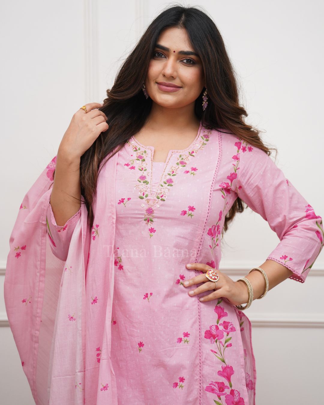 Dupatta Pant Set