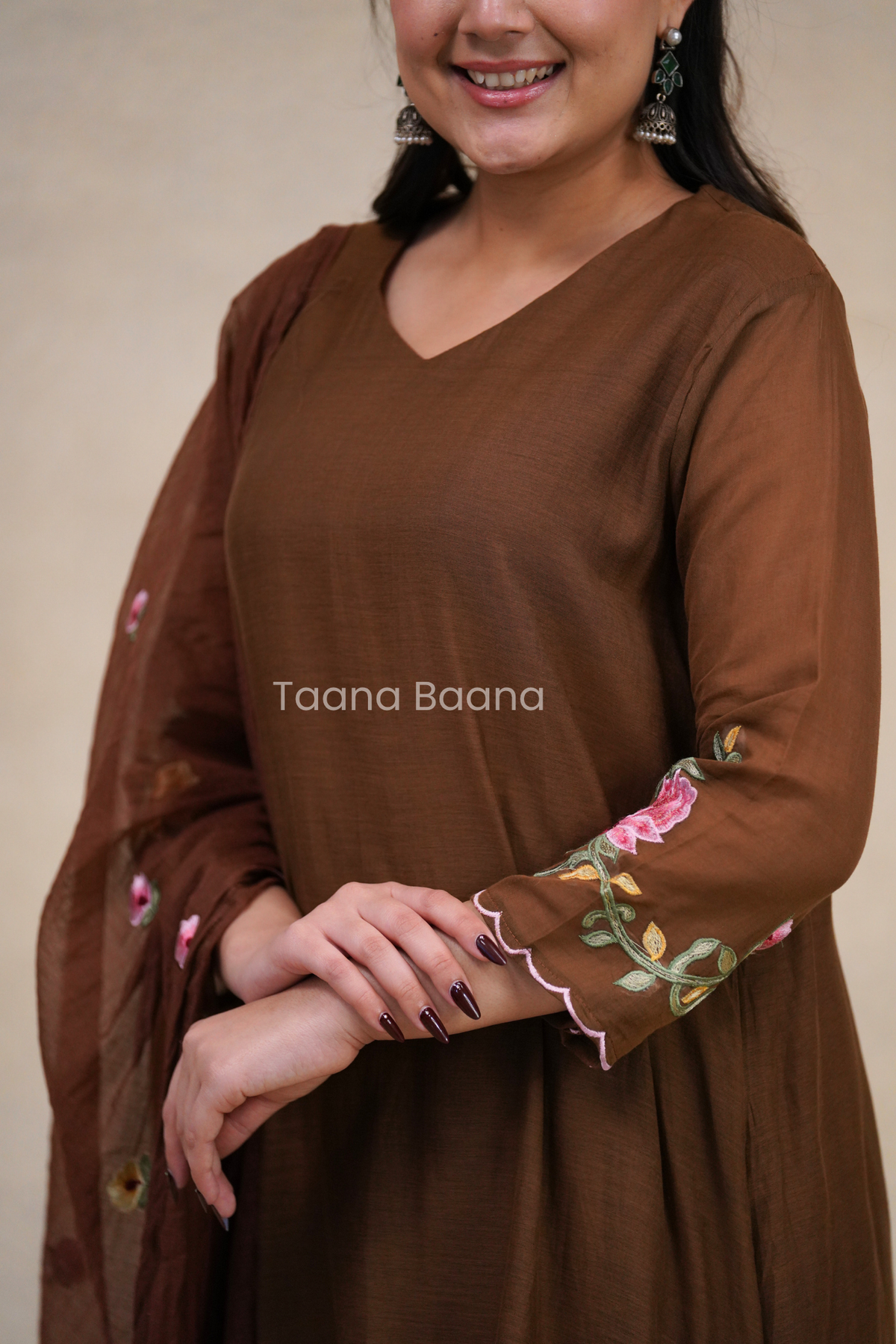 Dupatta Pant Set