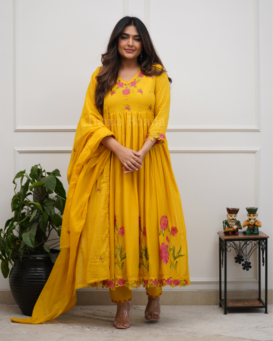 Dupatta Pant Set