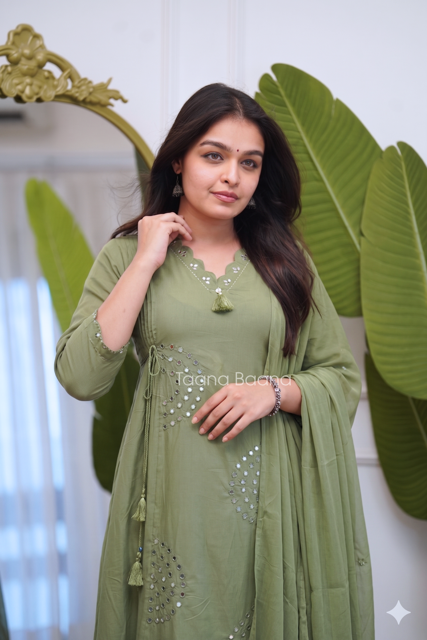 Dupatta Plazo Set
