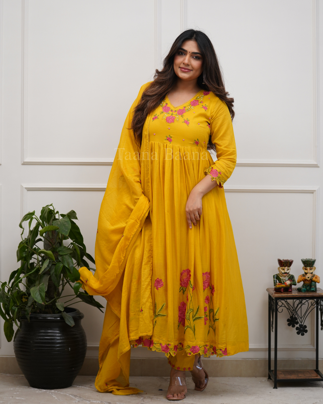 Dupatta Pant Set