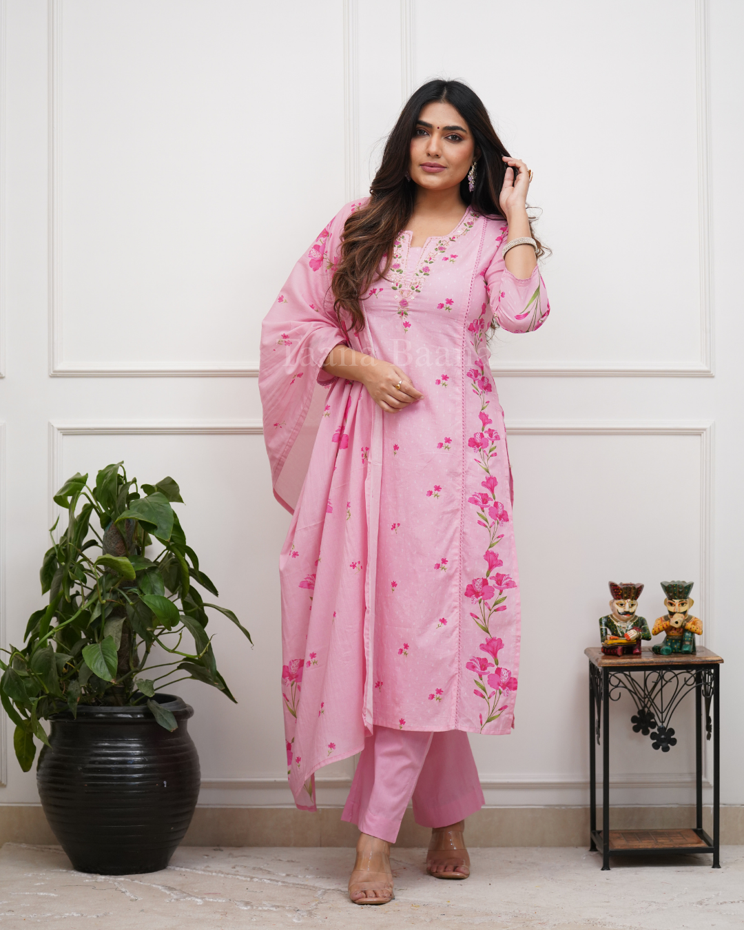 Dupatta Pant Set