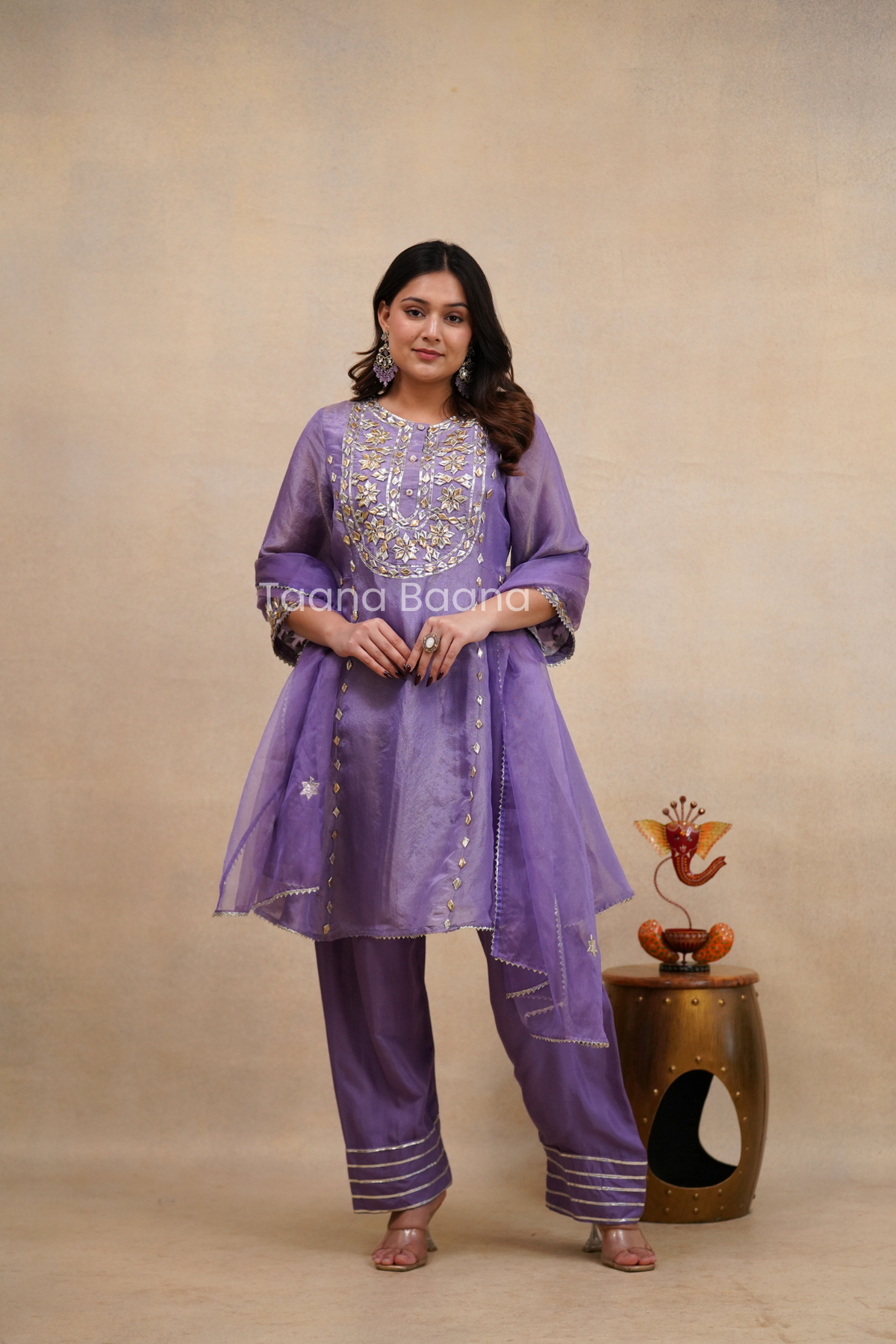 Dupatta Pant Set