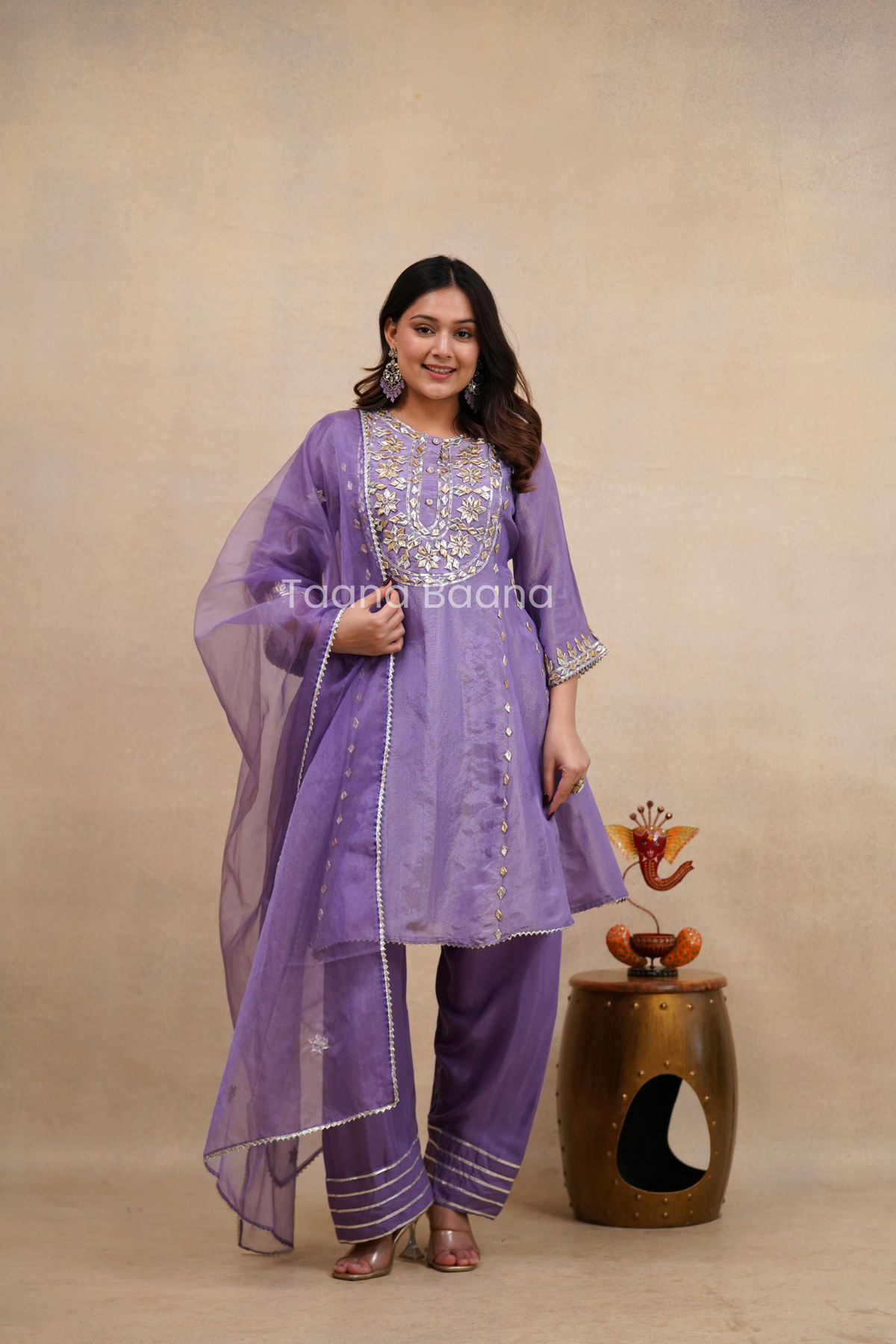 Dupatta Pant Set