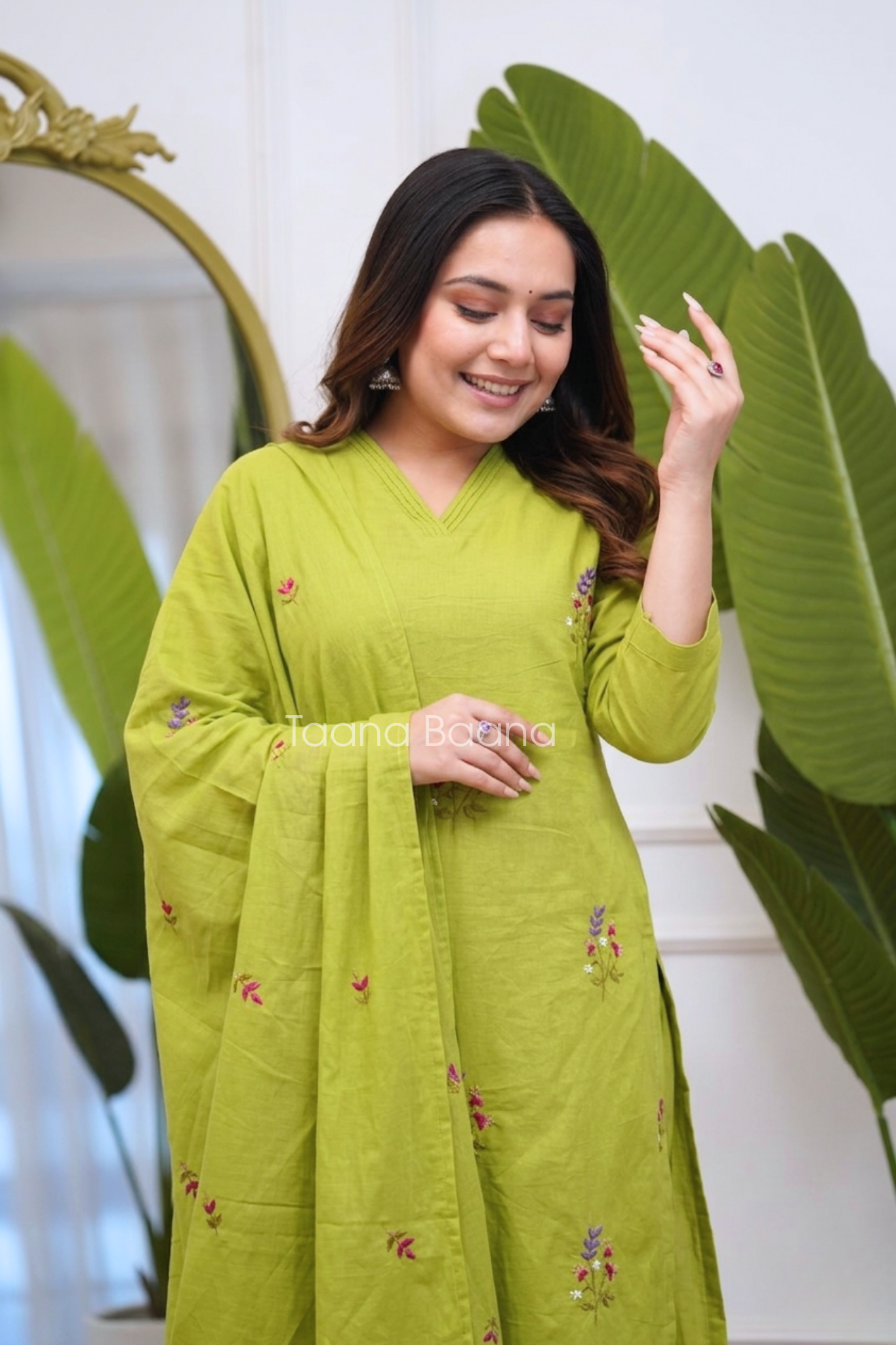 Dupatta Pant Set