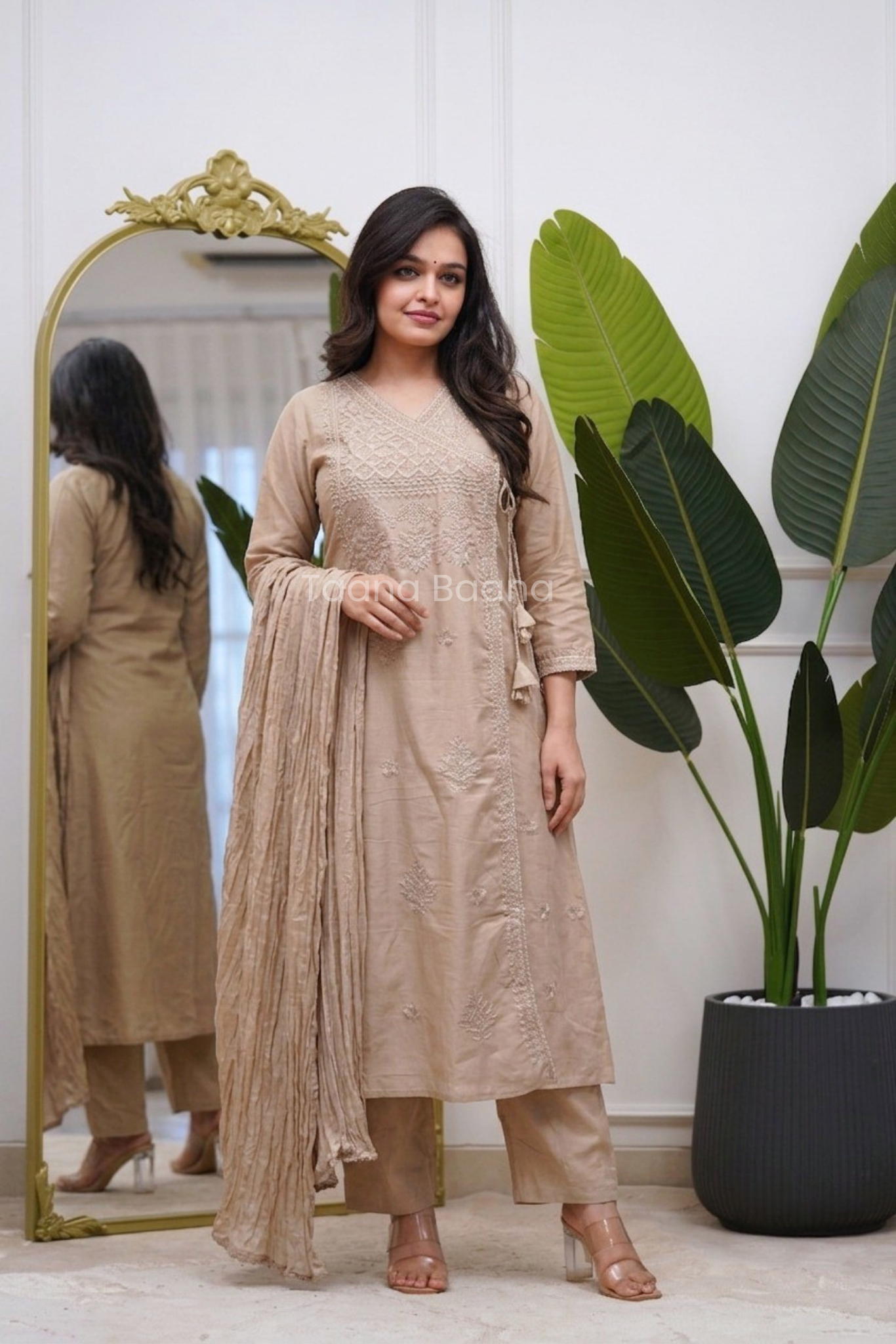 Dupatta Pant Set