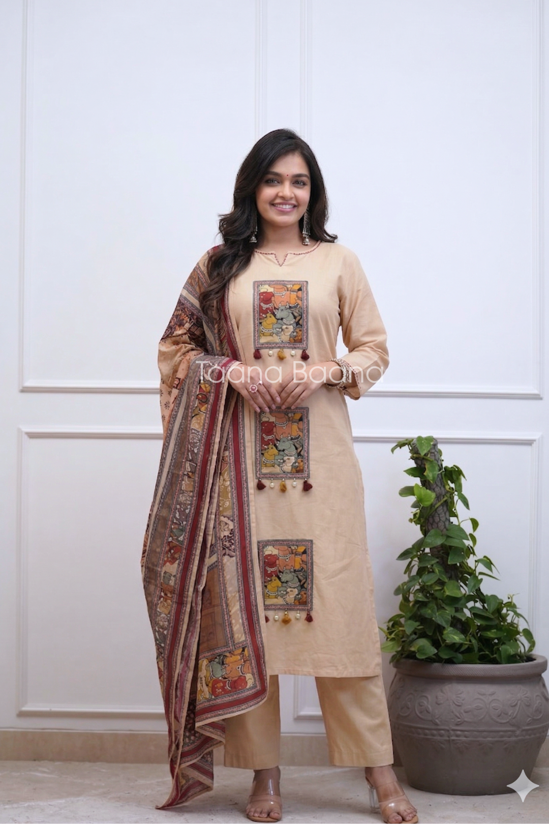 Dupatta Pant Set