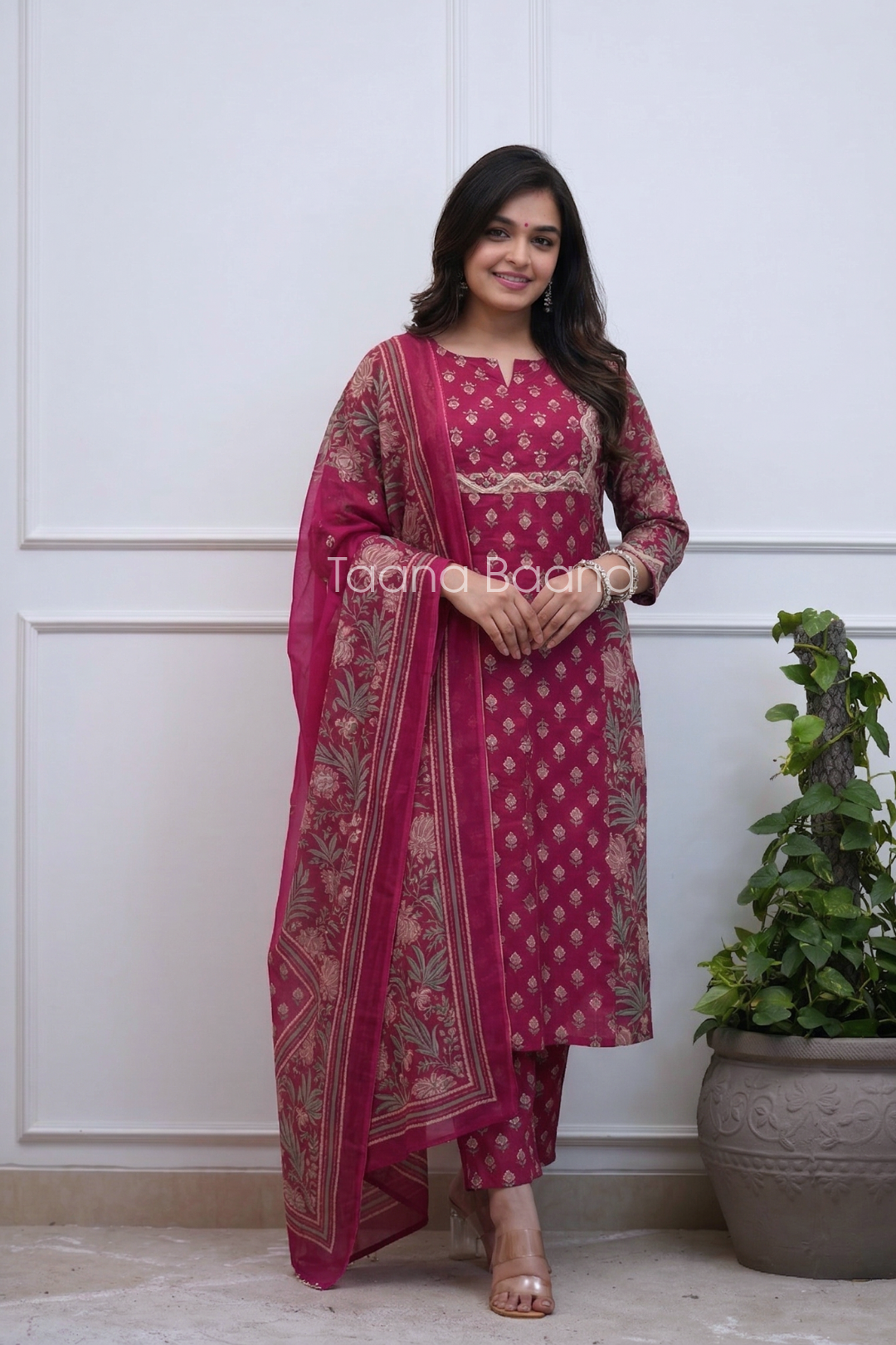 Dupatta Pant Set
