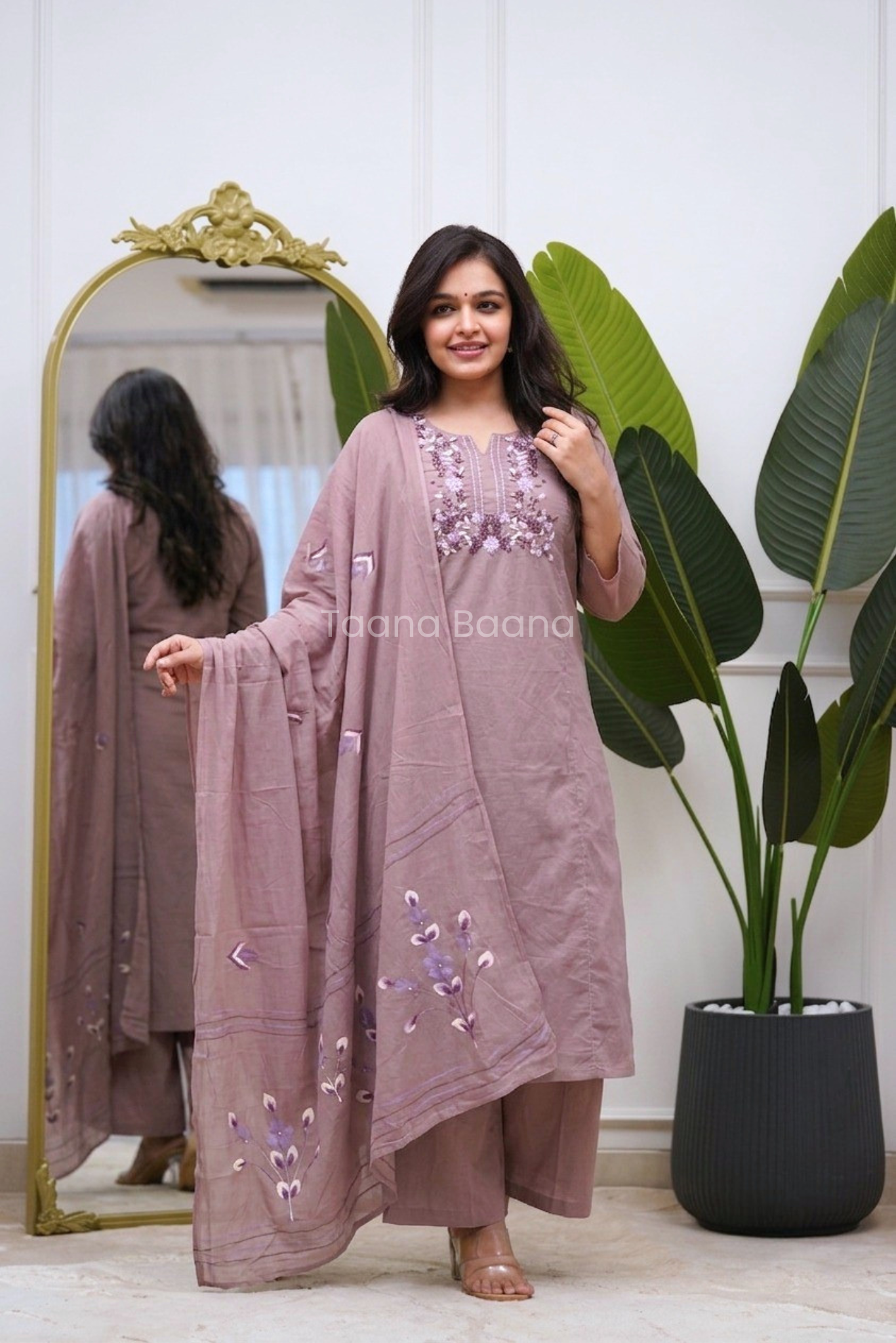 Dupatta Pant Set